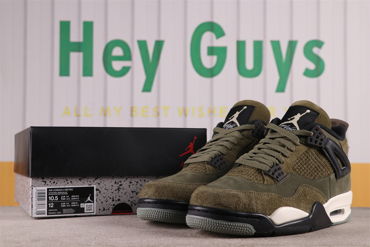 US$92 Air Jordan 4 Craft Medium Olive FB9927-200 Size 40.5-47.5
