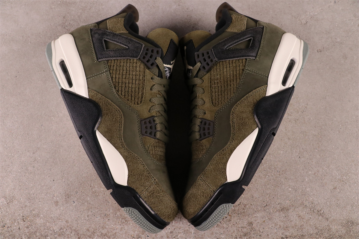 US$92 Air Jordan 4 Craft Medium Olive FB9927-200 Size 40.5-47.5