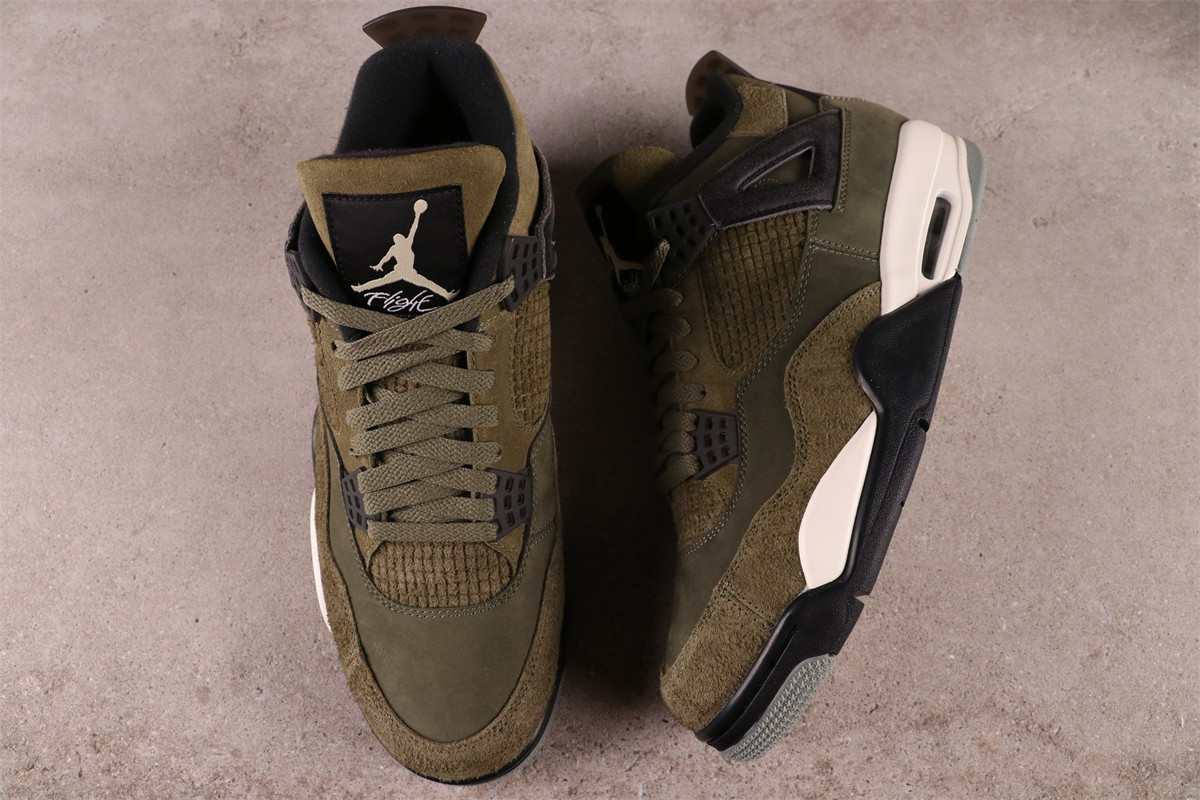 US$92 Air Jordan 4 Craft Medium Olive FB9927-200 Size 40.5-47.5