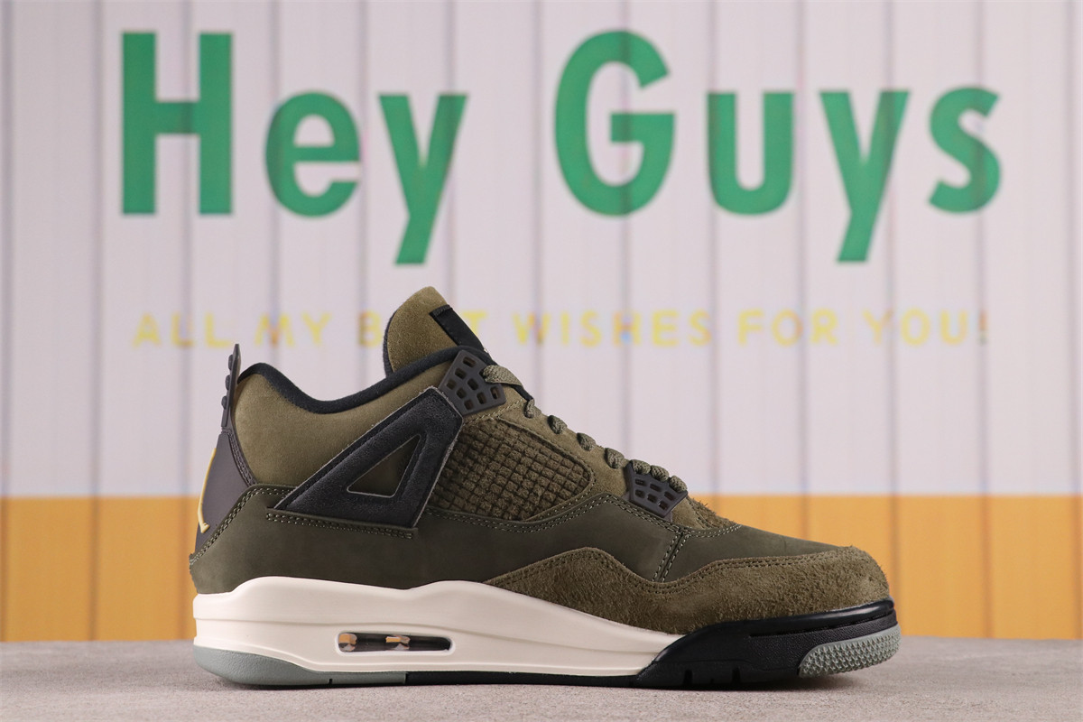 US$92 Air Jordan 4 Craft Medium Olive FB9927-200 Size 40.5-47.5