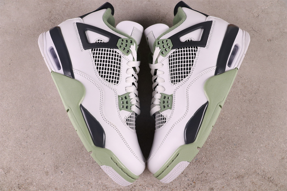 US$92 Air Jordan 4 Oil Green AQ9129-103 Size 36-47.5