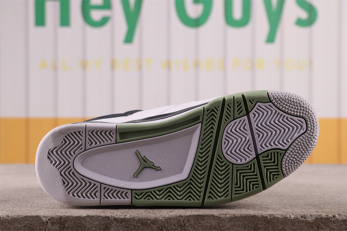 US$92 Air Jordan 4 Oil Green AQ9129-103 Size 36-47.5