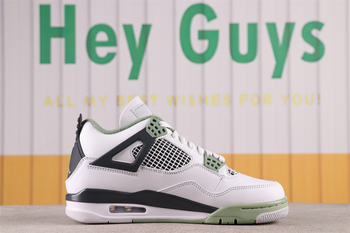 US$92 Air Jordan 4 Oil Green AQ9129-103 Size 36-47.5