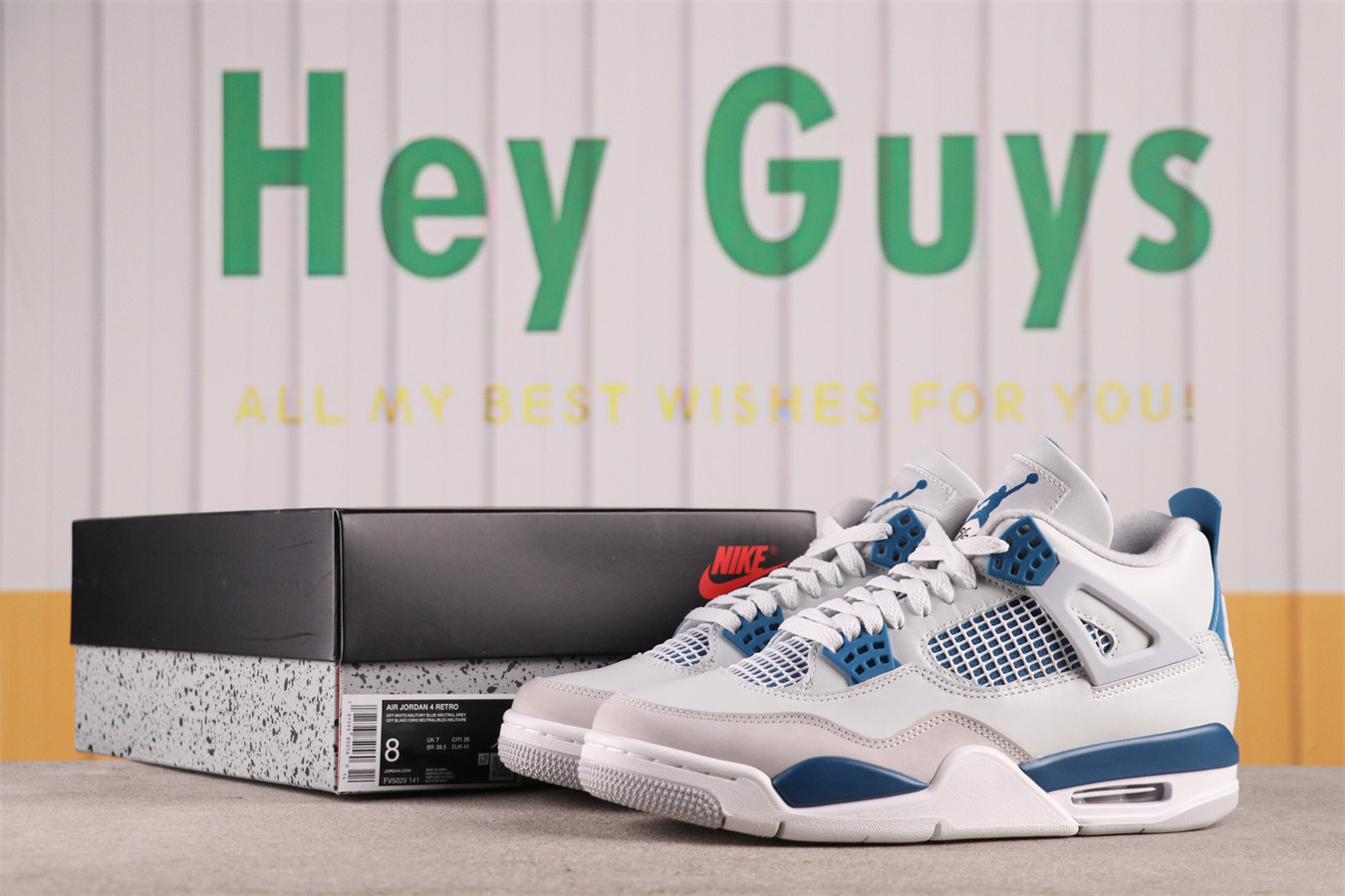 Air Jordan 4 Retro OG Military Blue [FV5029-141]