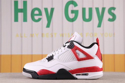 US$99 Air Jordan 4 Red Cement DH6927-161 Size 40.5-48.5