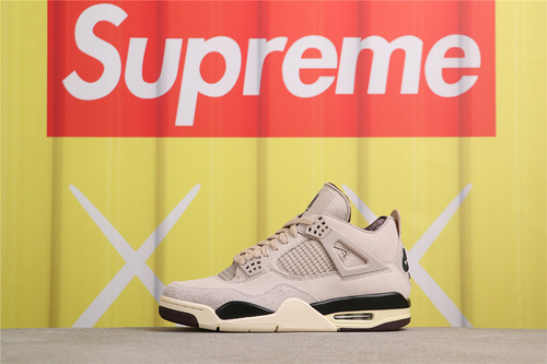 USD$106 Air Jordan A Ma Maniere x Air Jordan 4 Fossil Stone FZ4810-200 化石 Size 40.5-47.5