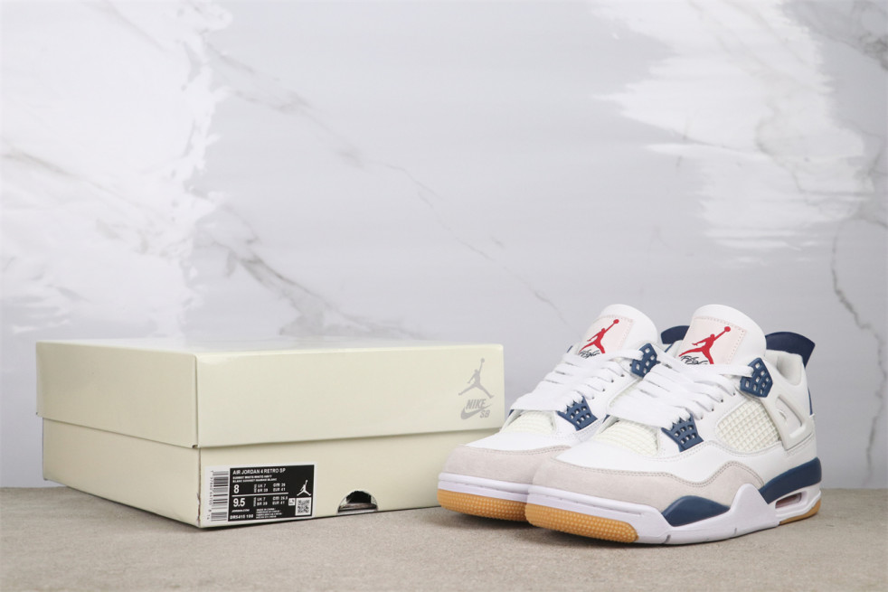Nike SB x Air Jordan 4 Navy [DR5415-100]