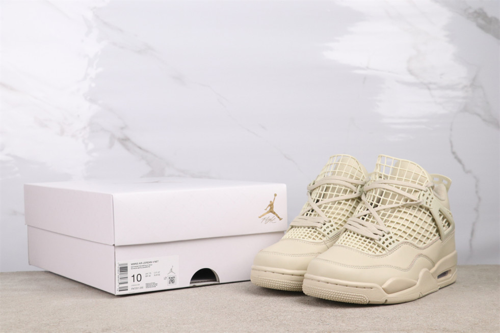 ????USD66 Air Jordan 4 NET “Rattan” Style：FN7251-200