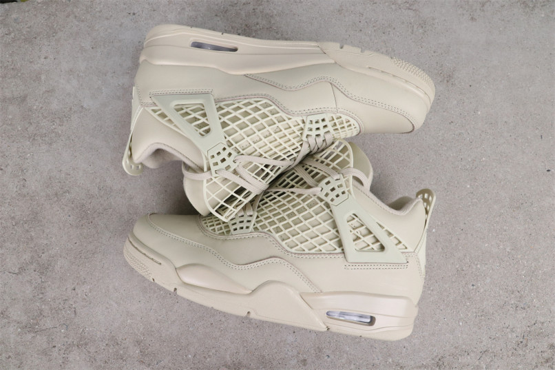????USD66 Air Jordan 4 NET “Rattan” Style：FN7251-200