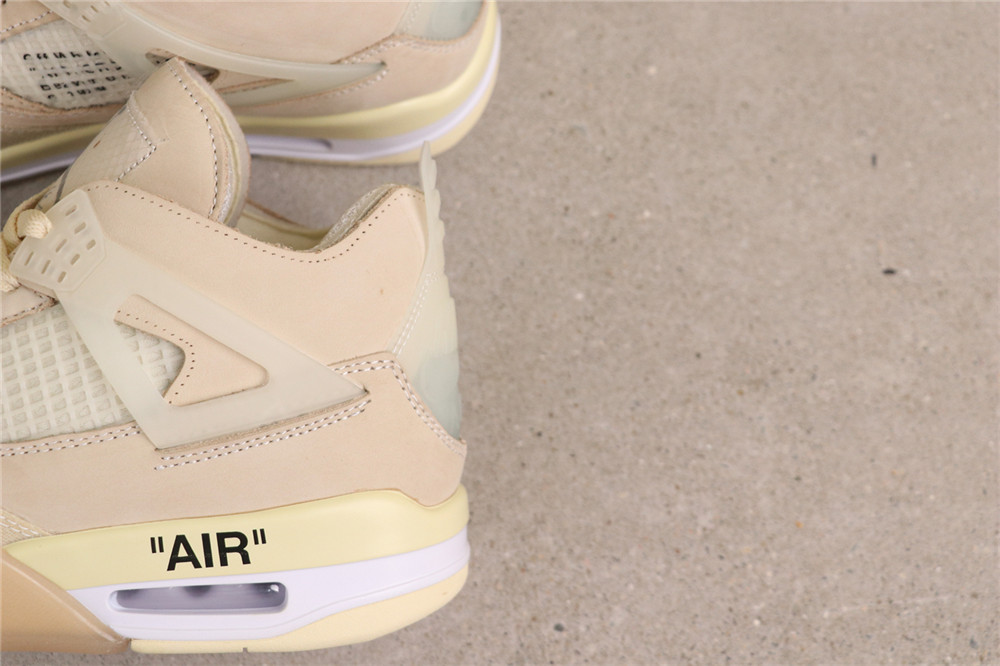 USD$66 Air Jordan Off-White x Air Jordan 4 SP Sail CV9388-100 联名米黄 Size 36-47.5 USD$66 Air Jordan Off-White x Air Jordan 4 SP Sail CV9388-100 联名米黄 Size 36-47.5