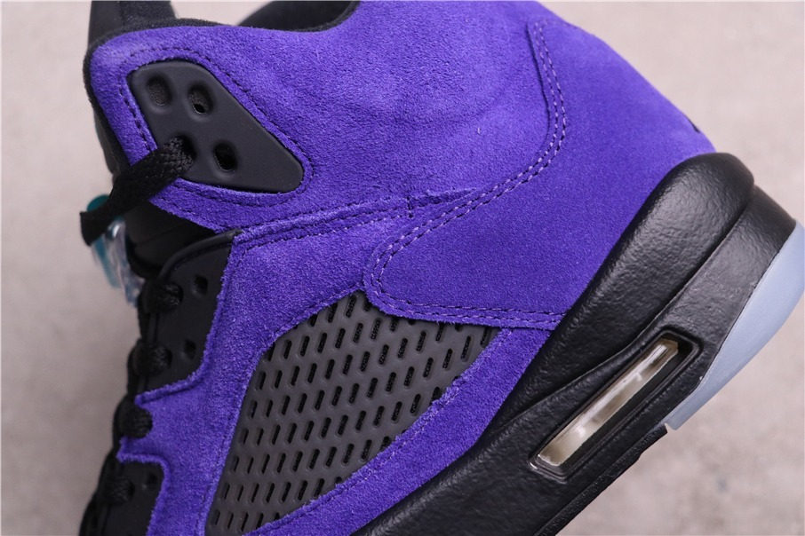 100USD AJ5 Air Jordan 5Alternate Grape136027-500 Size 40-47