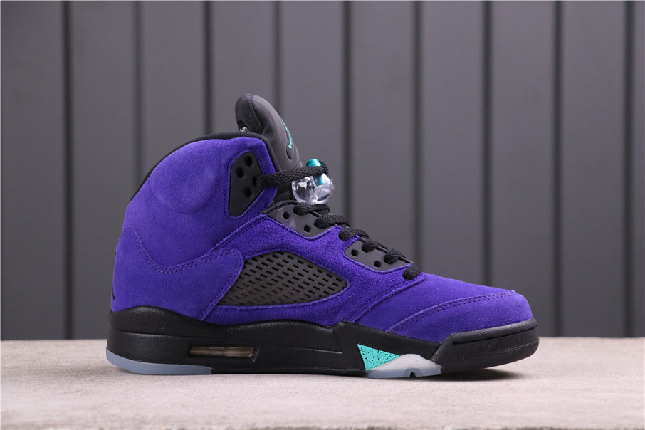 100USD AJ5 Air Jordan 5Alternate Grape136027-500 Size 40-47