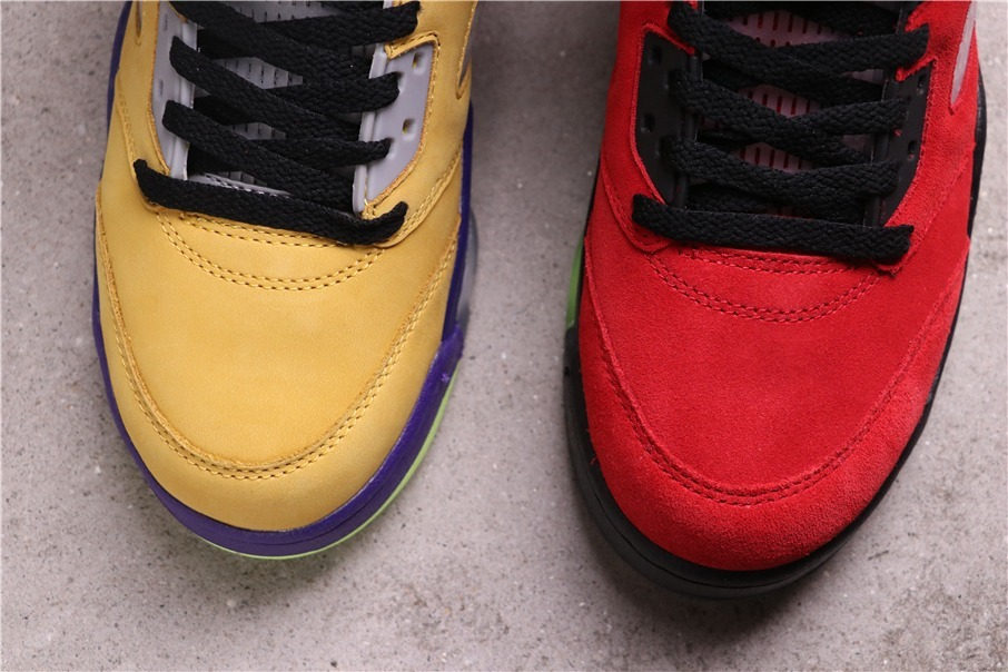 100USD AJ5 Air Jordan 5What TheCZ5725-700 Size 40-47
