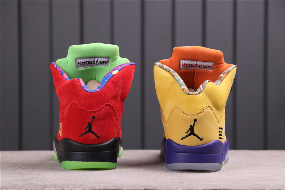 100USD AJ5 Air Jordan 5What TheCZ5725-700 Size 40-47