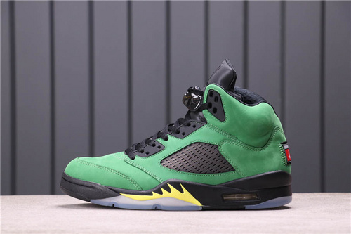 110USD Air Jordan 5 ＂Oregon Ducks＂454803-535 40-47.5