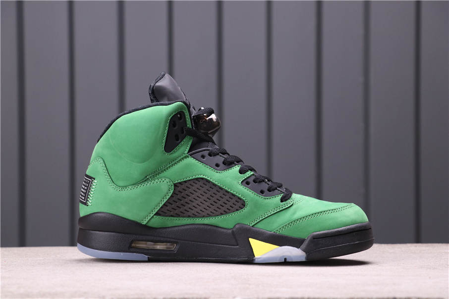 110USD Air Jordan 5 ＂Oregon Ducks＂454803-535 40-47.5