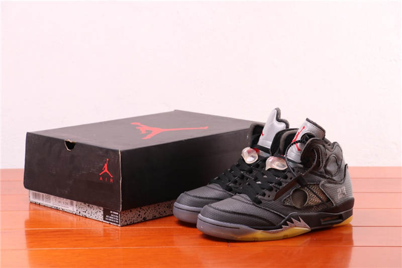 110USD OFF-WHITE x Air Jordan 5 CT8480-001 36-47