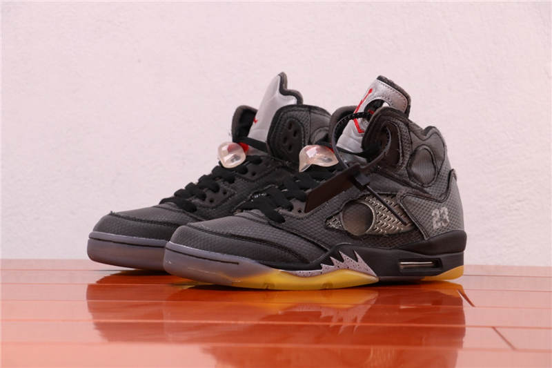 110USD OFF-WHITE x Air Jordan 5 CT8480-001 36-47