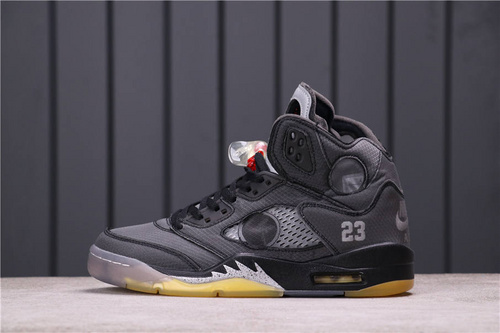 53USD OFF-WHITE x Air Jordan 5 CT8480-001 36-47.5