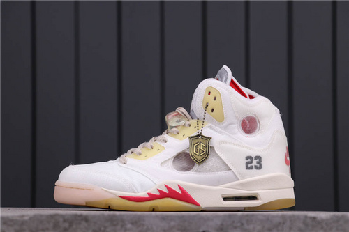 58USD Air Jordan 5 SP MichiganCT8480-100 40-46