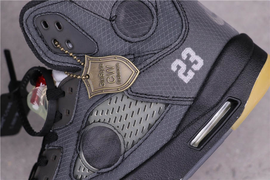 58USD OFF-WHITE x Air Jordan 5 CT8480-001 40-46