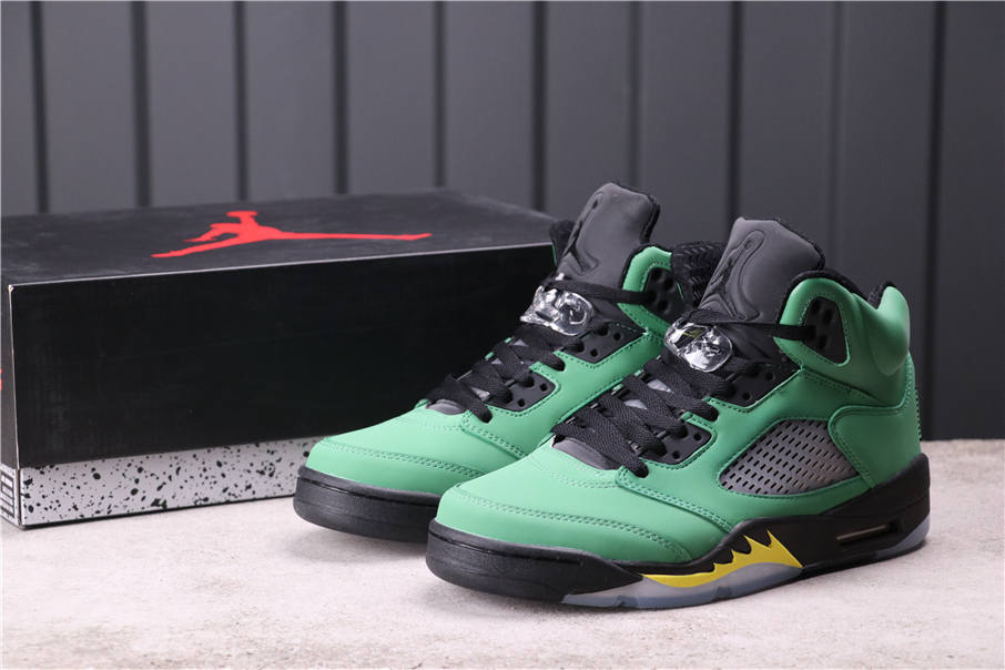 62USD Air Jordan 5 Oregon CK6631-307 40-47