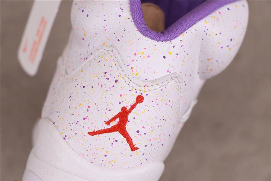 71USD Air Jordan 5 GS Easter CT1605-100 36-40