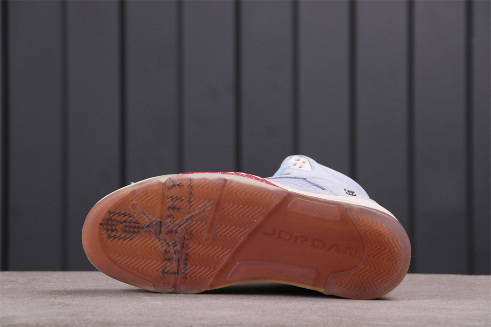 78USD Trophy Room x Air Jordan 5 Ice Blue CI1899-400 SIZE 40-47.5