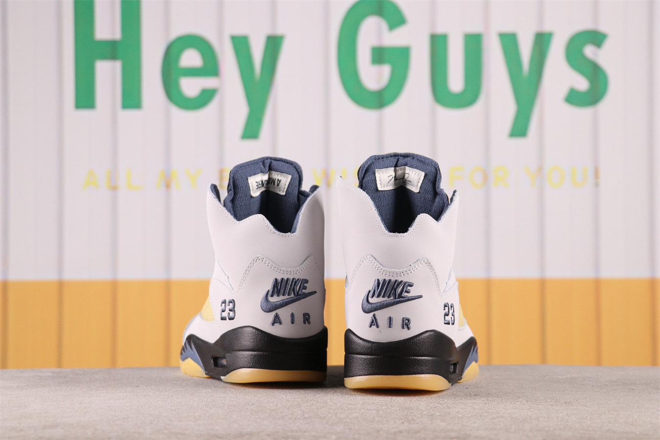 US$48 A Ma Maniere x Air Jordan 5 Diffused Blue FZ5758-004 Size