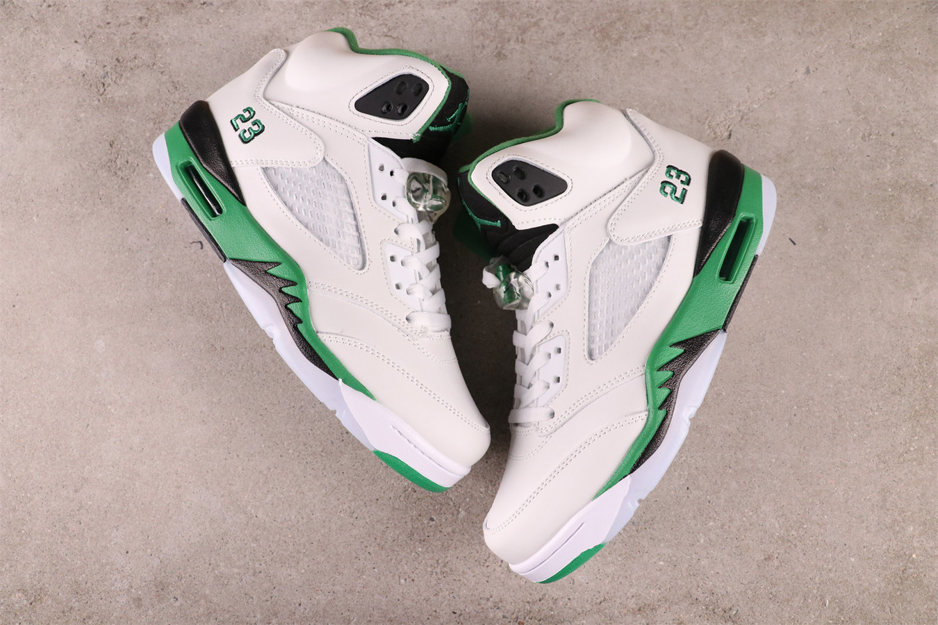 US$48 Air Jordan 5 Lucky GreenDD9336-103 Size 36-46