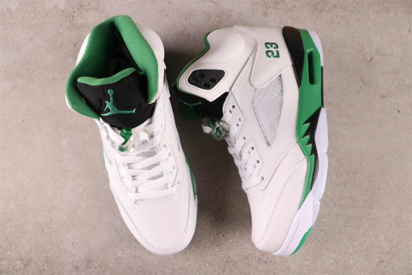 US$48 Air Jordan 5 Lucky GreenDD9336-103 Size 36-46