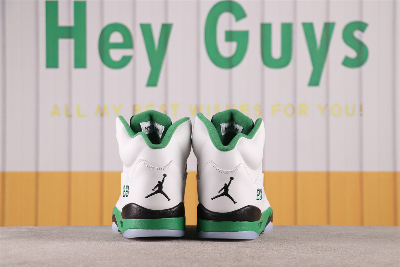 US$48 Air Jordan 5 Lucky GreenDD9336-103 Size 36-46