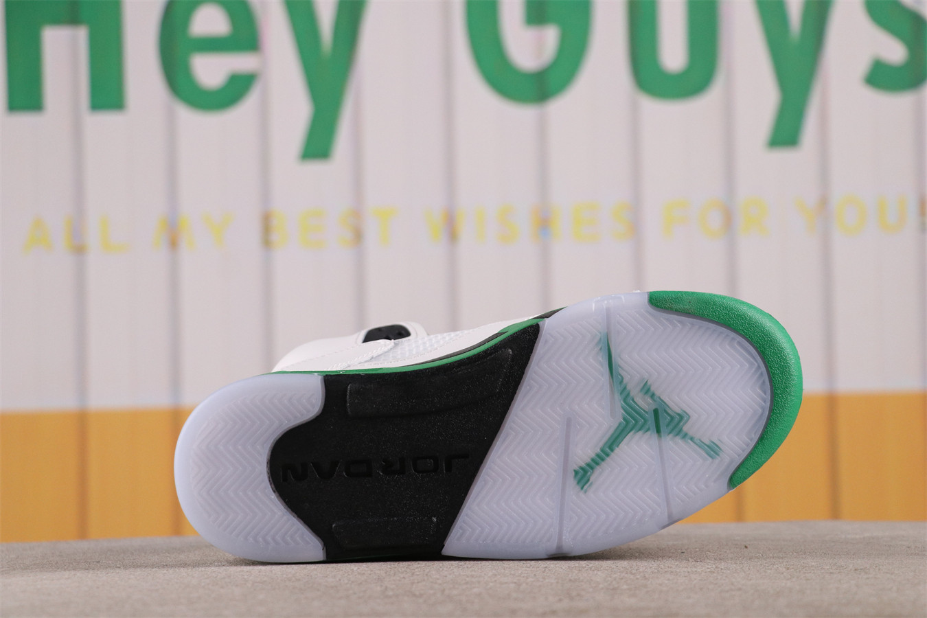 US$48 Air Jordan 5 Lucky GreenDD9336-103 Size 36-46