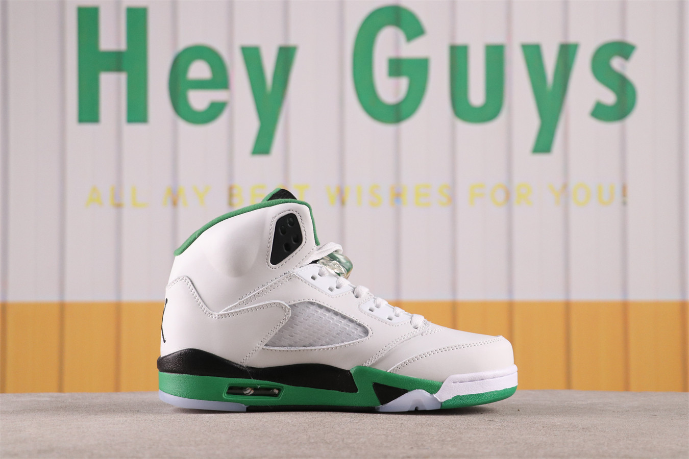 US$48 Air Jordan 5 Lucky GreenDD9336-103 Size 36-46