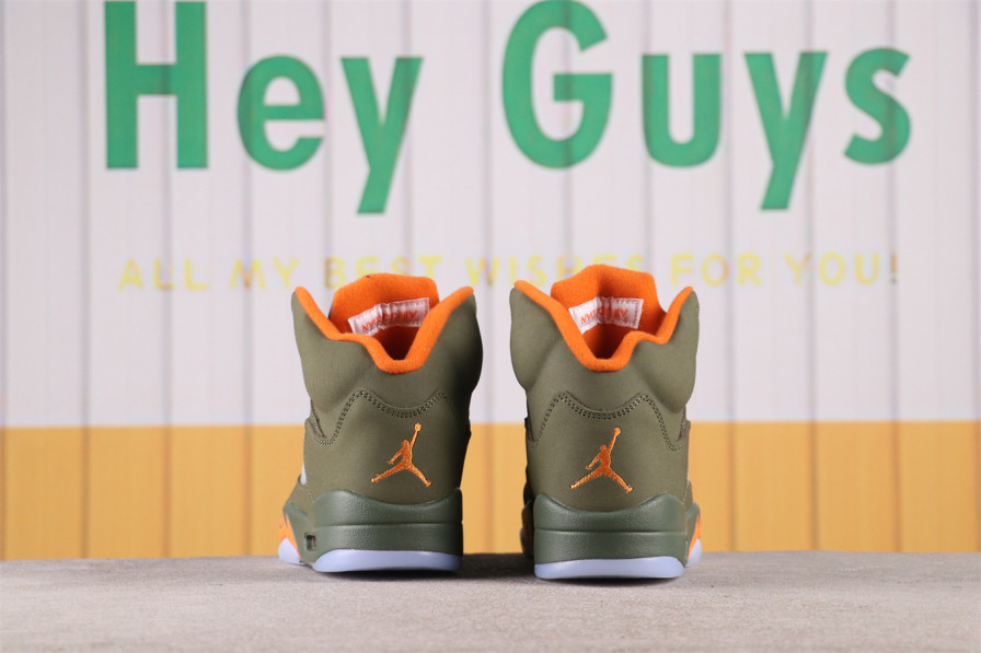 US$48 Air Jordan 5 Olive DD0587-308 EU Size 36-46