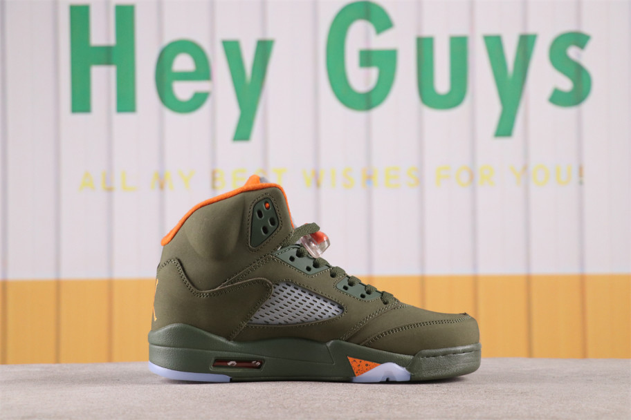 US$48 Air Jordan 5 Olive DD0587-308 EU Size 36-46