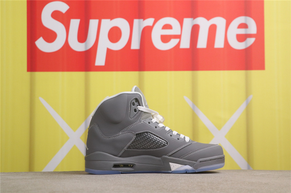 USD$75 Air Jordan 5 Light Orewood Brown 136027-005 乔5 狼灰 Size 40-48