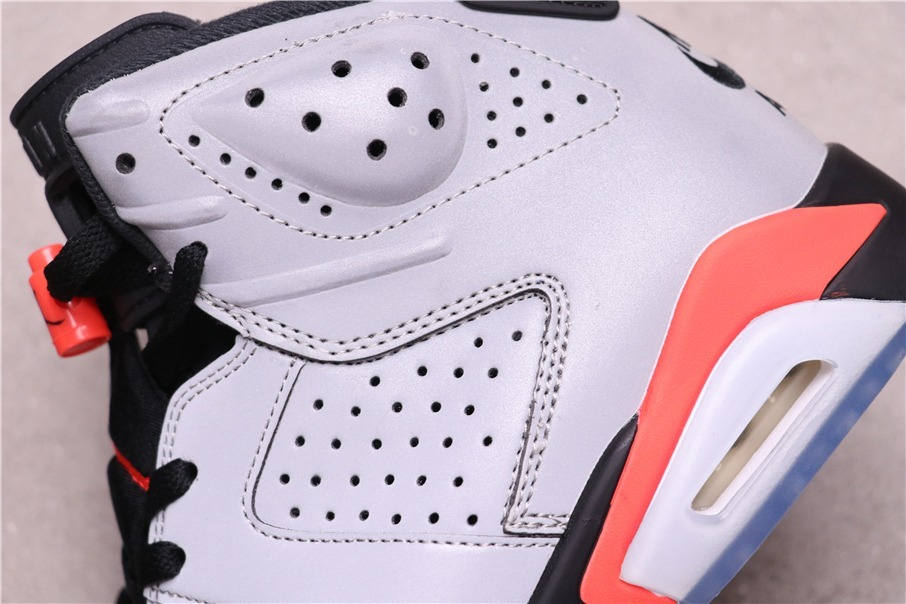 40USD Air Jordan 6 JSP “Reflective Silver” CI4072-001 40.5-47.5