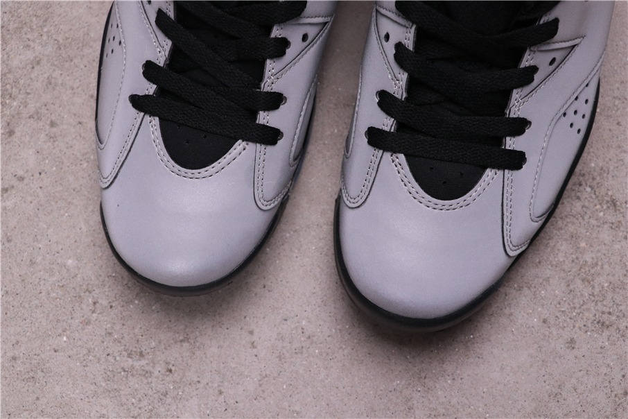 40USD Air Jordan 6 JSP “Reflective Silver” CI4072-001 40.5-47.5