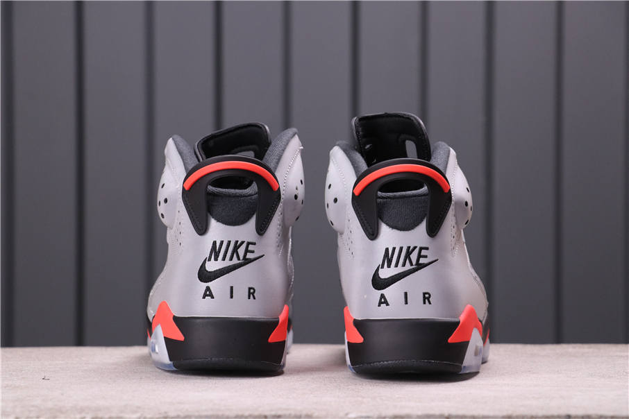 40USD Air Jordan 6 JSP “Reflective Silver” CI4072-001 40.5-47.5