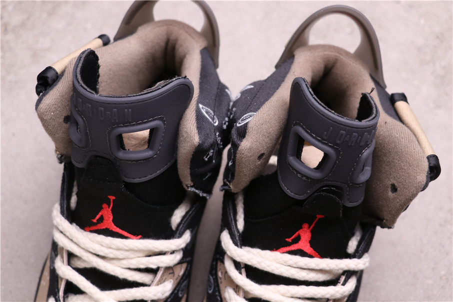 49USD AJ6 Air Jordan 6 GS Floral CT5058-001 Size 40-47