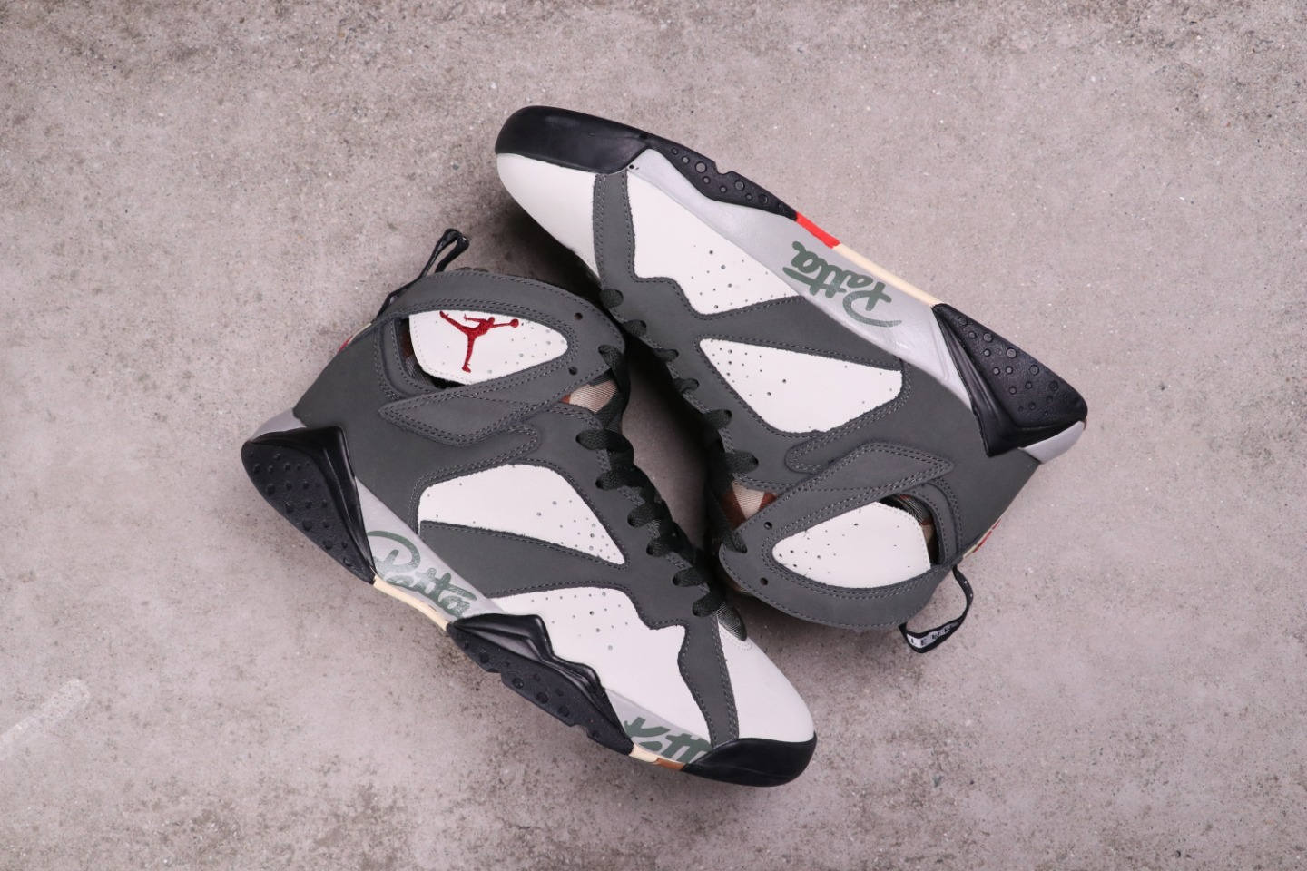 53USD Patta x Air Jordan 7 OG SP AT3375-100 40-47.5