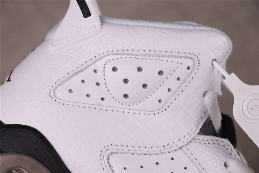 76USD Air Jordan 6 GS Alligator 384665-110 36-43