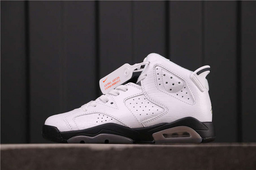 76USD Air Jordan 6 GS Alligator 384665-110 36-43