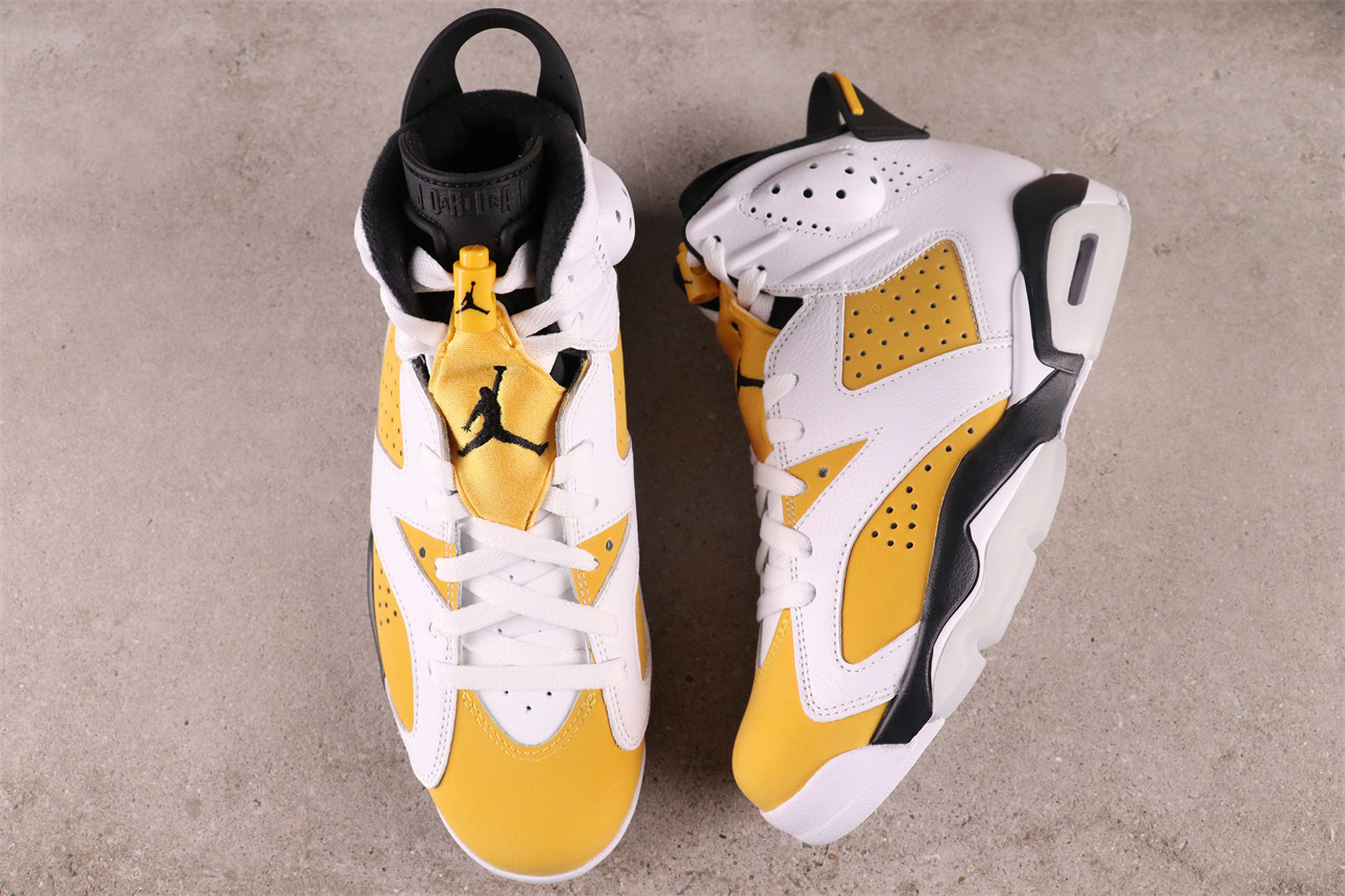 US$92 Air Jordan 6 Yellow Ochre CT8529-170 Size 40-47