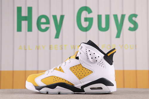 US$92 Air Jordan 6 Yellow Ochre CT8529-170 Size 40-47