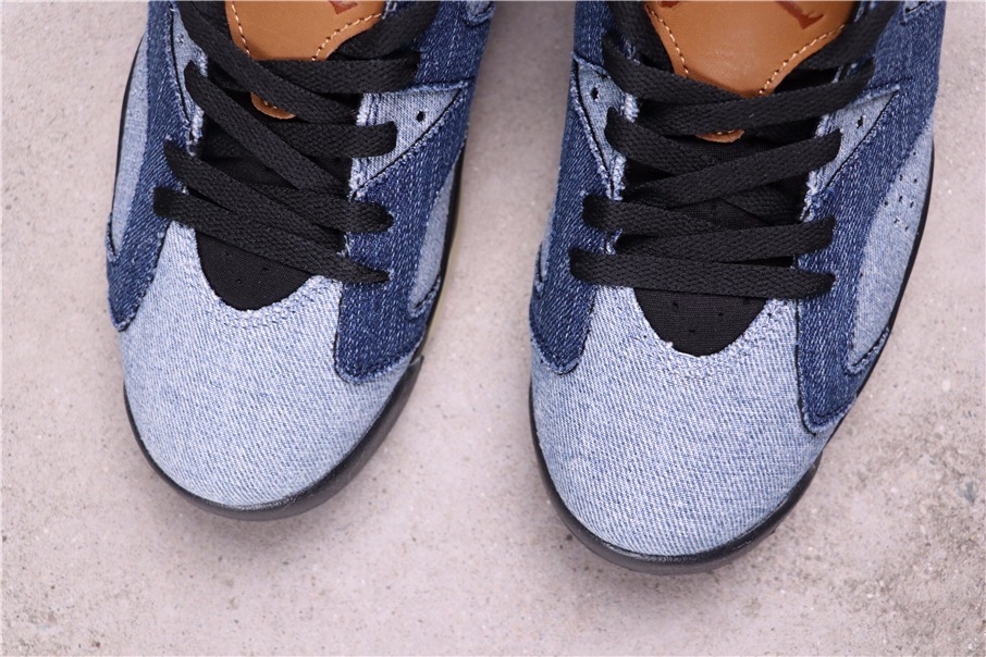 33USD Air Jordan 6 Washed Denim CT5350-401 36-47.5
