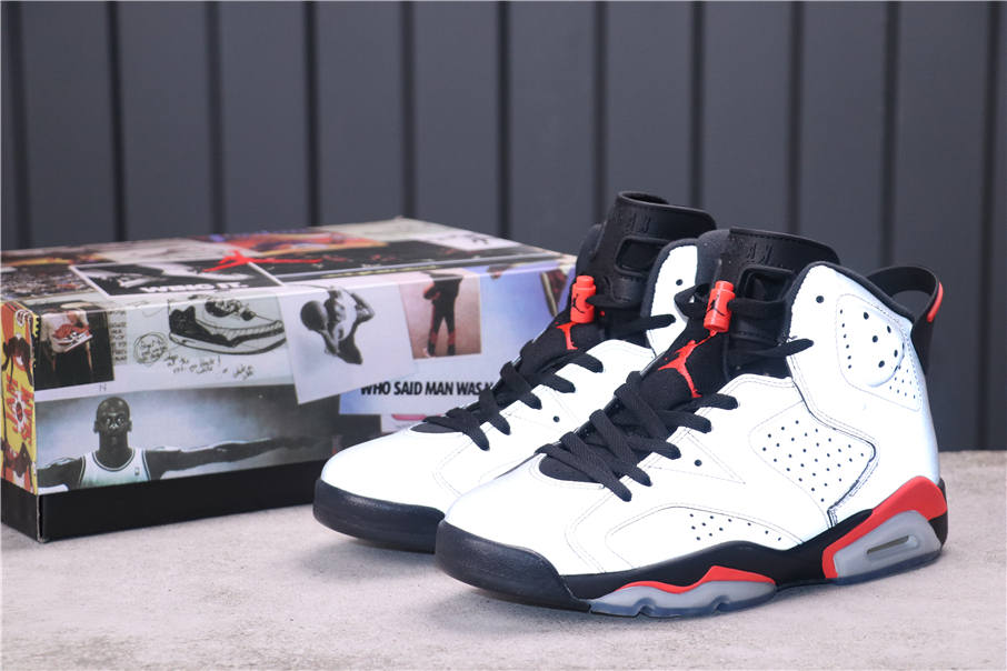 40USD Air Jordan 6 JSP “Reflective Silver” CI4072-001 40.5-47.5