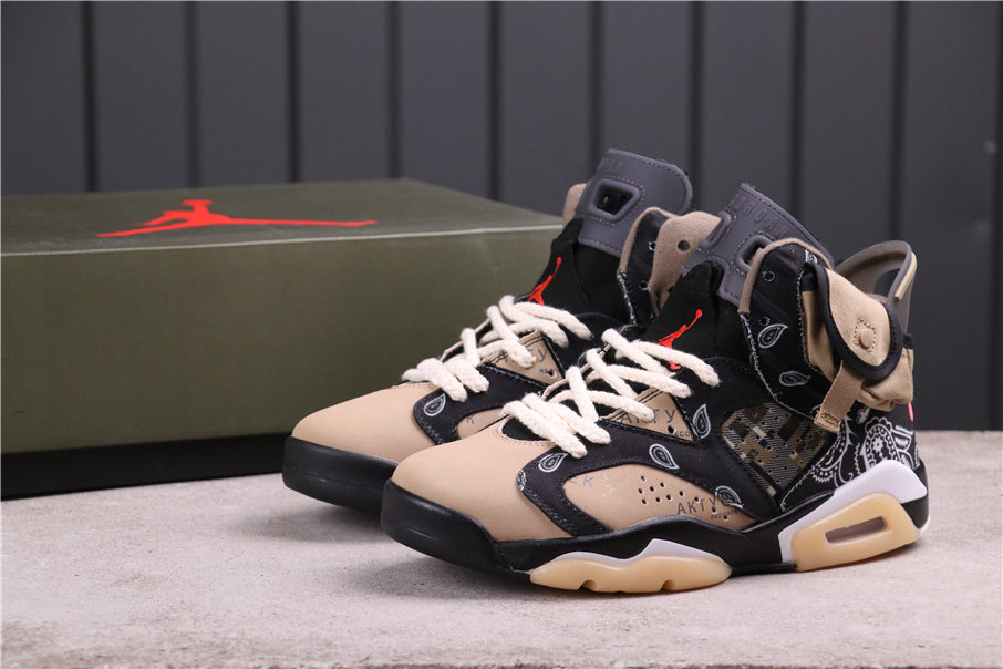 49USD AJ6 Air Jordan 6 GS Floral CT5058-001 Size 40-47