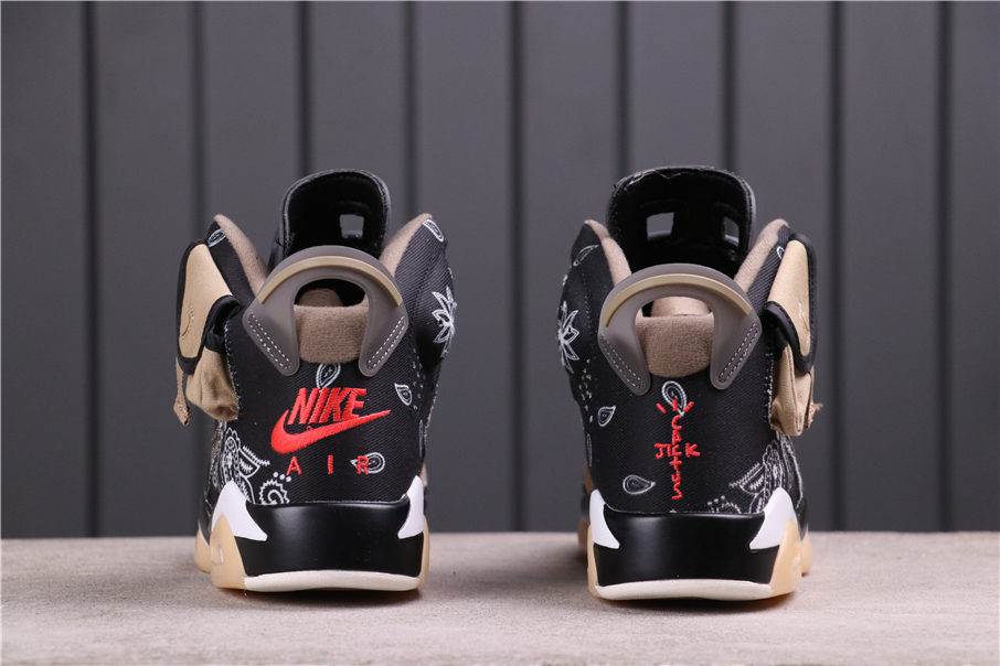 49USD AJ6 Air Jordan 6 GS Floral CT5058-001 Size 40-47